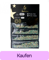 Glas-Strass Crystal AB Mix